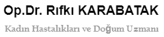 Dr Rıfkı Karabatak